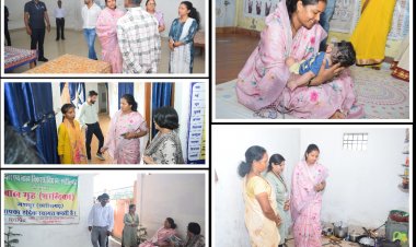 महिलाओं एवं बच्चों के संरक्षण संबंधित विभागीय और आवासीय संस्थाओं में भोजन, शयन आदि व्यवस्थाओं का महिला बाल विकास मंत्री लक्ष्मी राजवाड़े ने किया अवलोकन,पढ़ाई एवं अच्छा आचरण करने के लिए किया प्रेरित