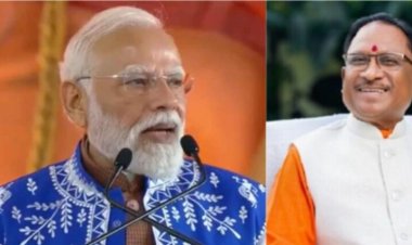 मुख्यमंत्री विष्णुदेव साय छत्तीसगढ़ का कर रहे है कायाकल्प- प्रधानमंत्री नरेंद्र मोदी