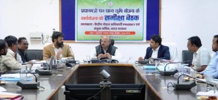 इंटीग्रेटेड फार्मिंग और कृषि में नवाचारों के उपयोग को बढ़ावा दे : पी. अंबलगन