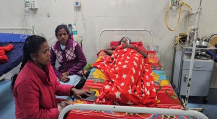बाइक-ऑटो भिड़ंत से ऑटो सवार 10 महिला मजदूर हुए घायल