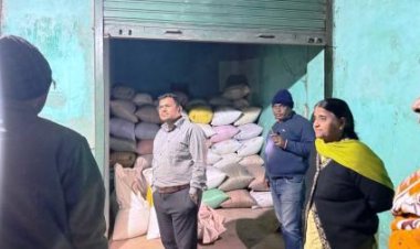 सहायक कलेक्टर अशोक ने धान बैरियर का किया निरीक्षण