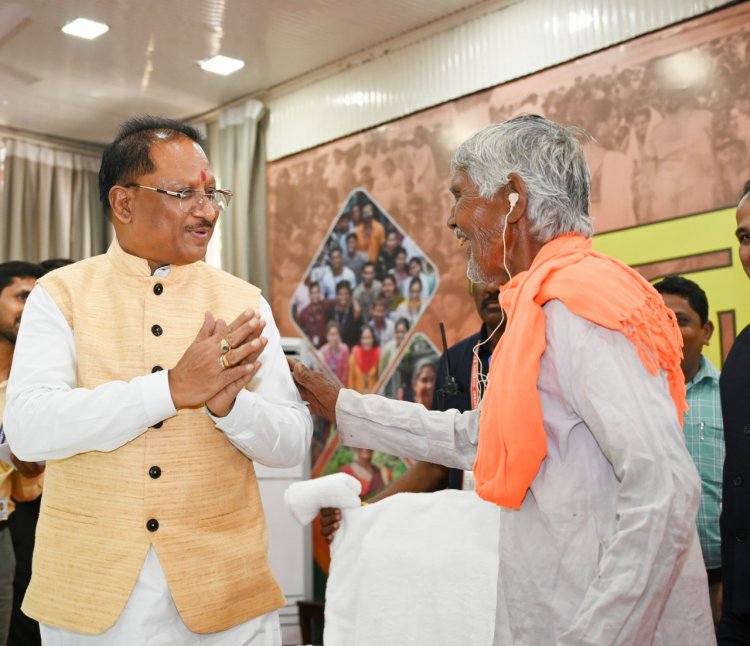 समाज के अंतिम व्यक्ति के कल्याण के लिए शासन प्रतिबद्ध : मुख्यमंत्री साय