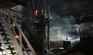 CG : आधी रात धधकता रहा SMS 2, हॉट मेटल प्रोडक्शन पर संकट, करोड़ों का नुकसान