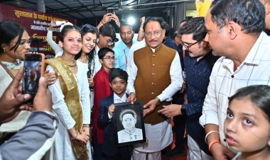 मुख्यमंत्री विष्णुदेव साय को मिलीं जन-जन की शुभकामनाएं, जन्मदिन पर मुख्यमंत्री निवास बना उल्लास का केंद्र