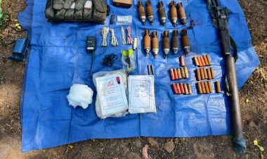 मैनपुर के जंगल में माओवादी डम्प का बड़ा खुलासा, 46 लाख नगद समेत हथियार बरामद