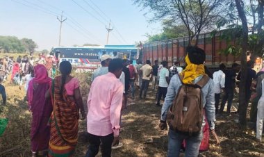 Accident : छत्तीसगढ़ में दर्दनाक हादसा; बस-ट्रक में जबरदस्त भिड़ंत, 4 लोगों की मौत, 12 घायल