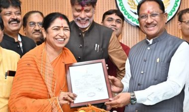 सीएम विष्णु देव साय ने लक्ष्मी वर्मा को राज्यसभा सांसद बनने पर दी बधाई