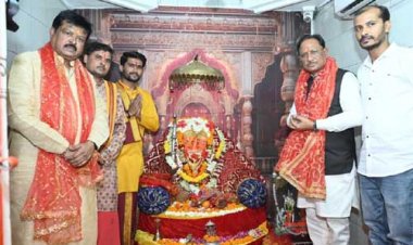 मुख्यमंत्री साय ने चंदखुरी में माता कौशल्या व भगवान श्रीराम के किए दर्शन, प्रदेश की सुख-समृद्धि की कामना की