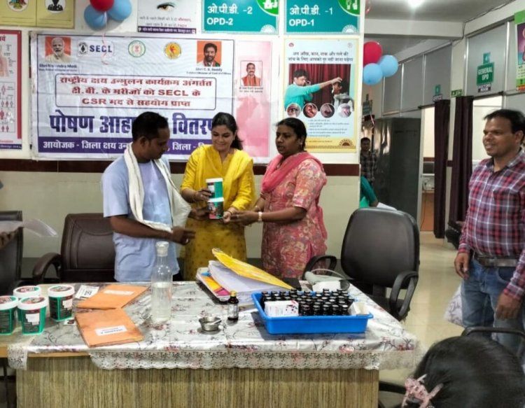 टीबी मरीजों के लिए पोषण किट बनी संजीवनी, उपचार में मिल रही नई मजबूती….