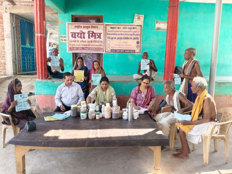 आयुर्वेद चिकित्सा शिविर में 405 मरीजों का हुआ नि:शुल्क उपचार