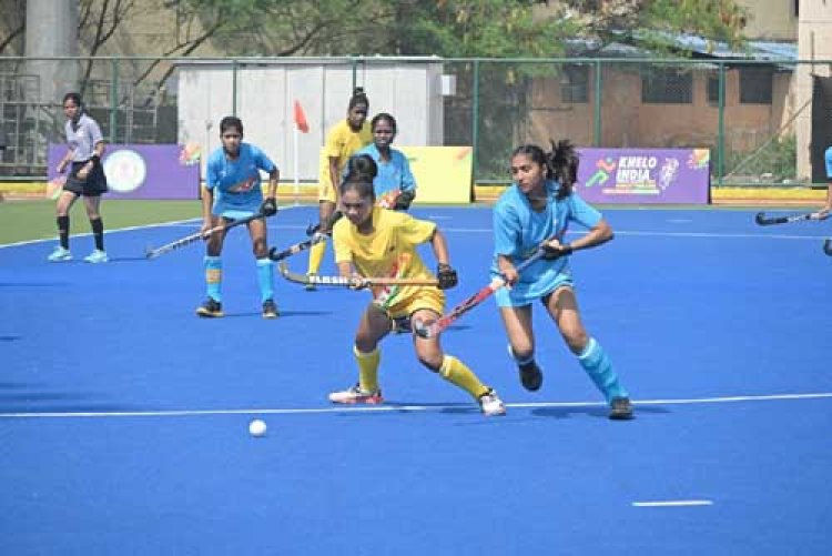 खेलो इंडिया ट्राइबल गेम्स-2026 : महिला हॉकी में मिजोरम और ओडिशा पहुँचे फाइनल में