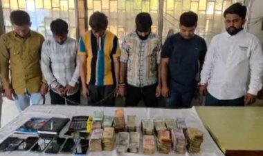 ऑनलाइन सट्टा रैकेट पर पुलिस की बड़ी कार्रवाई, 6 आरोपी गिरफ्तार