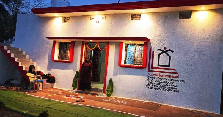 प्रधानमंत्री आवास योजना से स्वयं के पक्के मकान का सपना हुआ साकार….