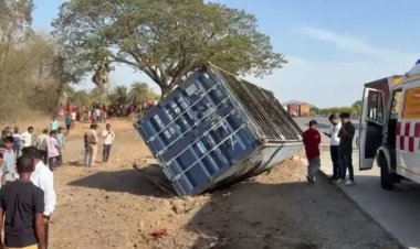 ACCIDENT BREAKING : बारात ट्रक-टक्कर से मातम, 12 की मौत, हाईवे पर खून-खराबा