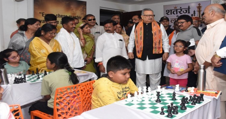 राजनांदगांव बनेगा शतरंज का हब- विधानसभा अध्यक्ष डॉ. रमन सिंह