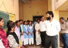 कलेक्टर ने शासकीय उच्चतर माध्यमिक विद्यालय रौनी का किया निरीक्षण