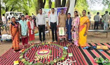 घुर नक्सल प्रभावित रहे हिडमा के ग्राम पूवर्ती में लगा सुशासन तिहार शिविर