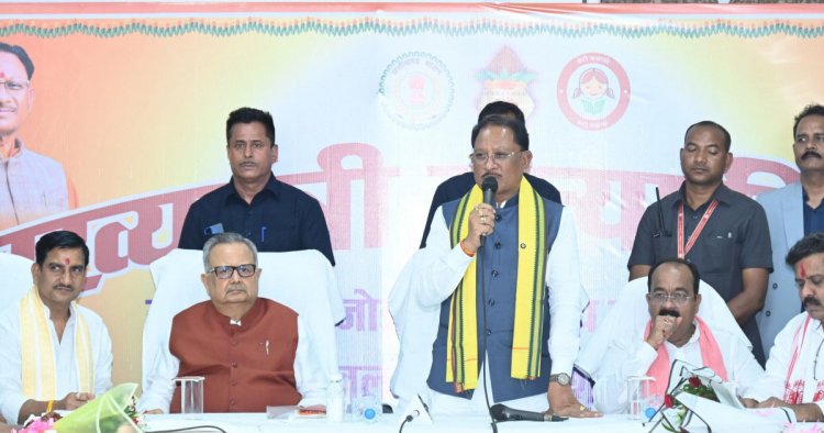 मुख्यमंत्री विष्णुदेव साय ने बेमेतरा को दी 105 करोड़ रुपये से अधिक के विकास कार्यों की सौगात