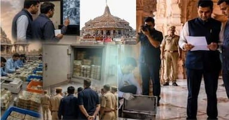 राम मंदिर चढ़ावा चोरी: बैंक कर्मचारी भी शामिल, बैंक में होता था रकम का बंटवारा, 8 आरोपी गिरफ्तार