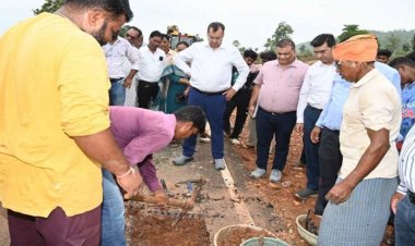 निर्माण कार्यों में मॉनीटरिंग और गुणवत्ता सुनिश्चित कराने में लापरवाही पर सहायक अभियंता और उप अभियंता को तत्काल निलंबित करने के निर्देश