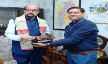 राज्यपाल डेका से एनएचएआई के क्षेत्रीय अधिकारी ने की भेंट, छत्तीसगढ़ की राष्ट्रीय राजमार्ग परियोजनाओं पर हुई चर्चा