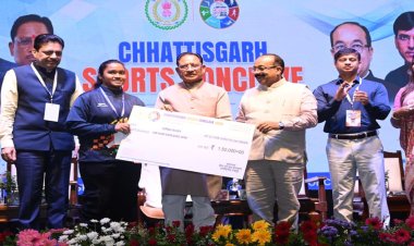 खेल और खिलाड़ियों को आगे बढ़ाने छत्तीसगढ़ में गंभीरता से हो रहे काम, उत्कृष्ट खेल मिशन के लिए इस साल 100 करोड़ का प्रावधान – मुख्यमंत्री विष्णु देव साय