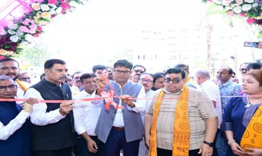 वित्त मंत्री चौधरी ने किया जीके इलेक्ट्रिक शोरूम का शुभारंभ