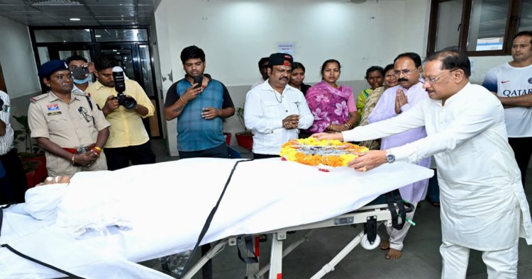 डॉ. तीजन बाई का निधन छत्तीसगढ़ की सांस्कृतिक विरासत के लिए अपूरणीय क्षति - मुख्यमंत्री विष्णुदेव साय