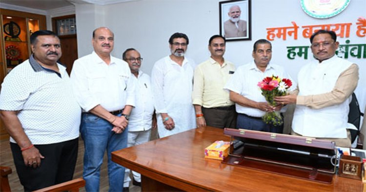 सूरत-जयपुर की तर्ज पर रायपुर सराफा व्यापारियों ने मुख्यमंत्री से पंडरी में जेम्स एंड ज्वेलरी पार्क की मांग की