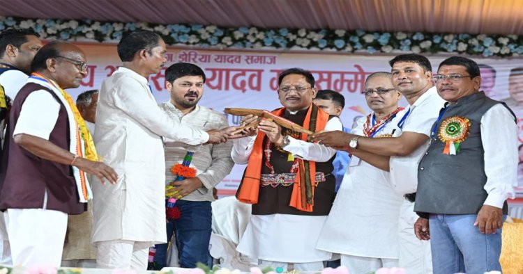 मोदी की गारंटी, सुशासन की नीति और जनकल्याण की प्रतिबद्धता से बदल रहा छत्तीसगढ़ : मुख्यमंत्री विष्णुदेव साय