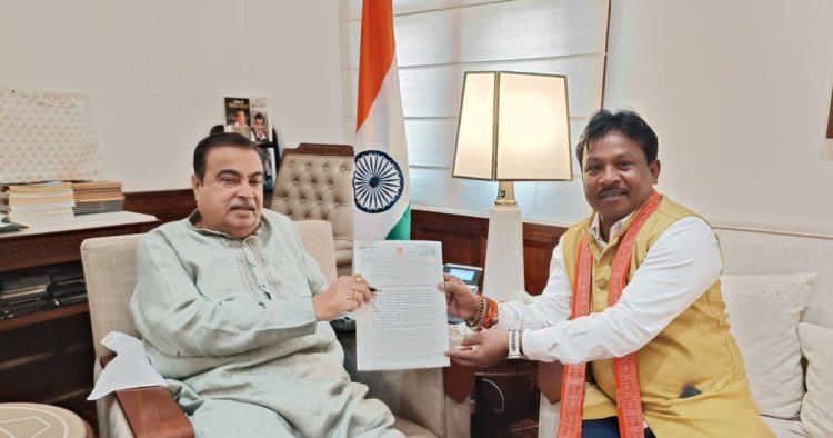 बस्तर में सड़क विकास को मिलेगी नई गति : सांसद महेश कश्यप ने केंद्रीय मंत्री नितिन गडकरी से की मुलाकात