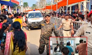 अशोकधाम में आस्था के बीच मातम, भगदड़ में 7 महिला श्रद्धालुओं की मौत,12 से ज्यादा घायल