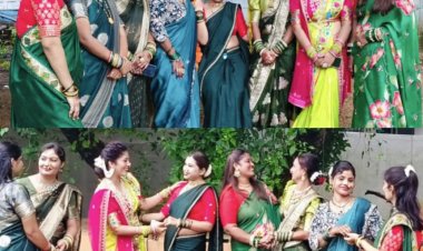 गरियाबंद में सावन झूला सेलिब्रेशन की धूम,ग्रीन साड़ी में सजी महिलाओं ने बढ़ाई कार्यक्रम की रौनक, डांस ड्रामा और एक्टिविटीज ने बांधा समां